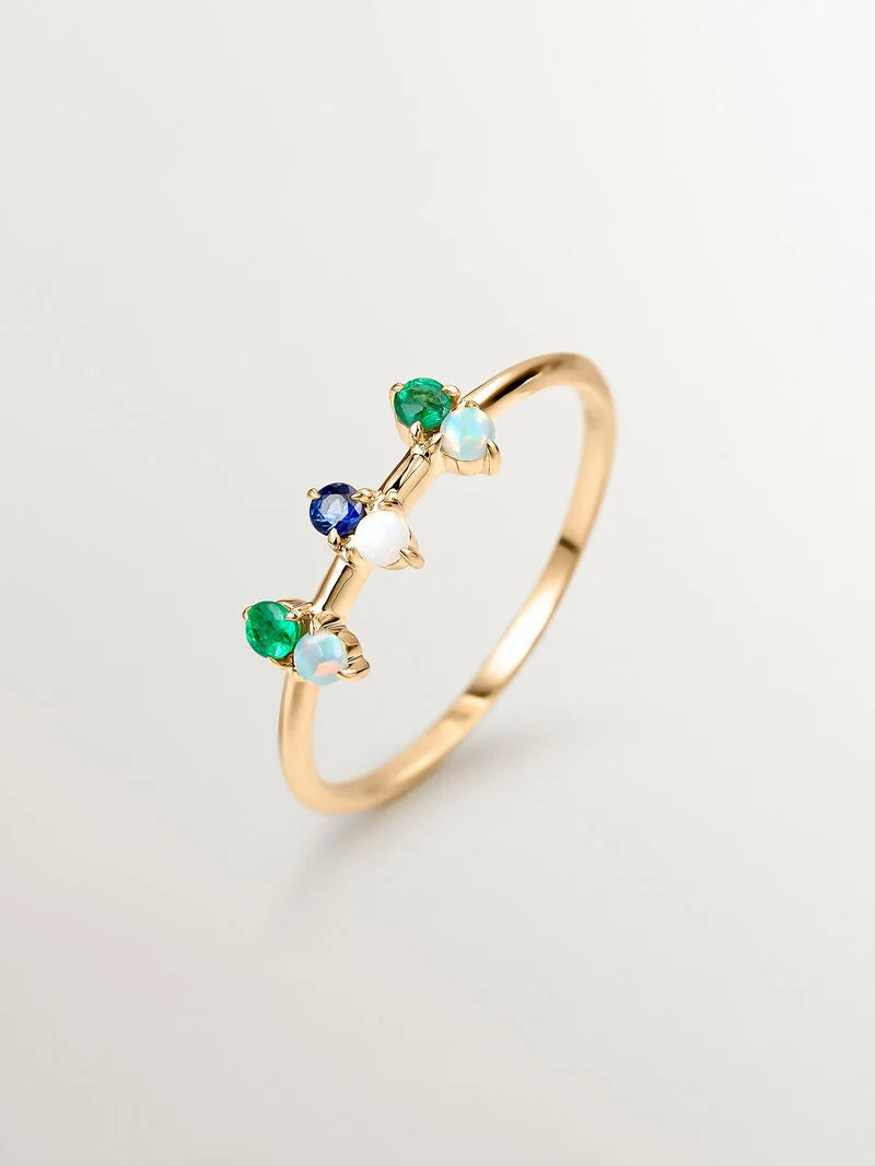 RI-ALQVIMIA SIX STONES RING