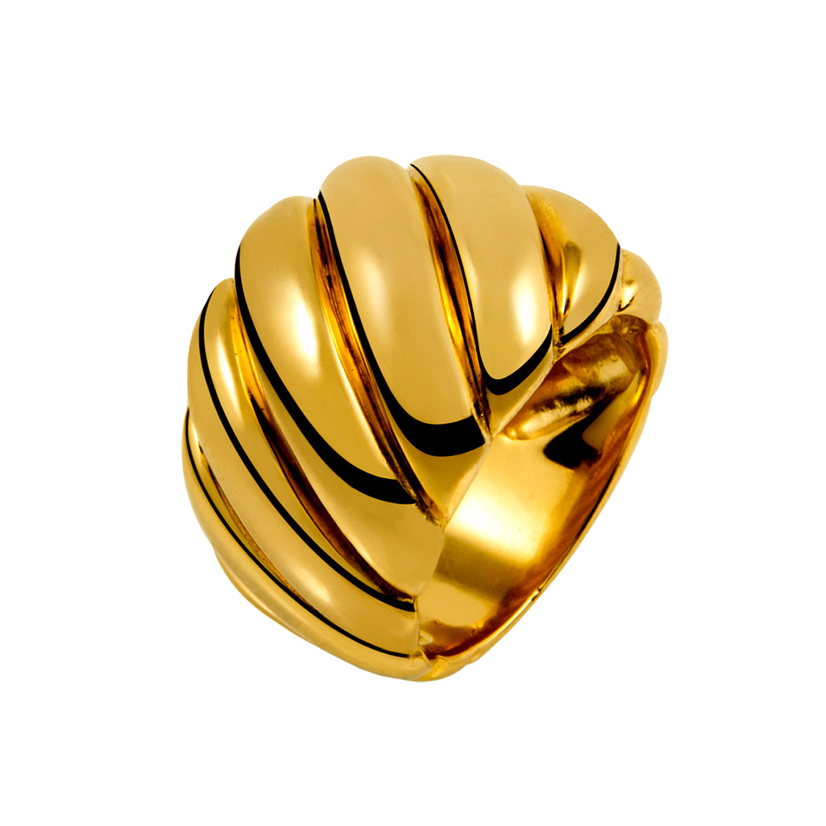 RI-DIAGONAL CABLED RING 11 / ANILLO / 268
