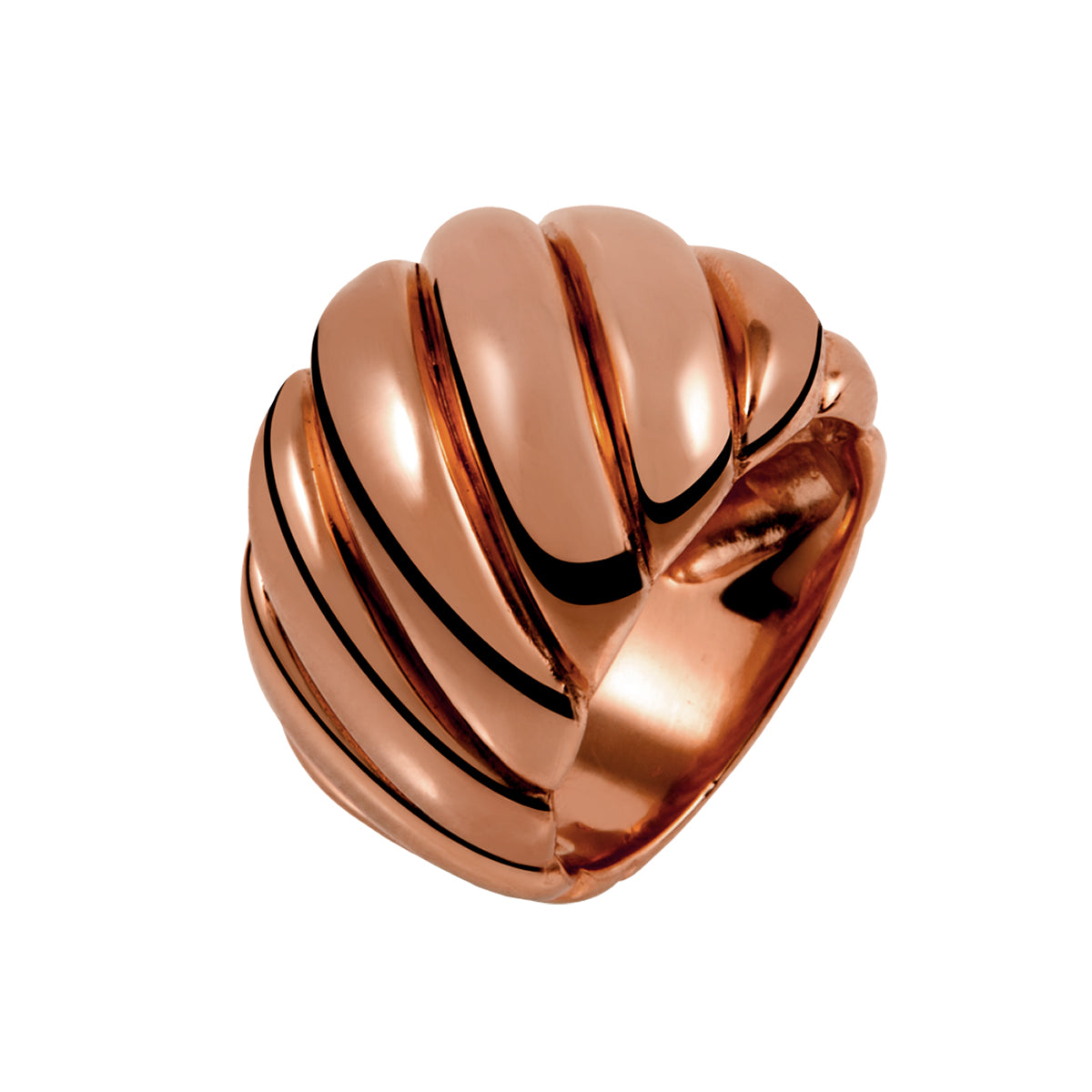 DIAGONAL CABLED RING