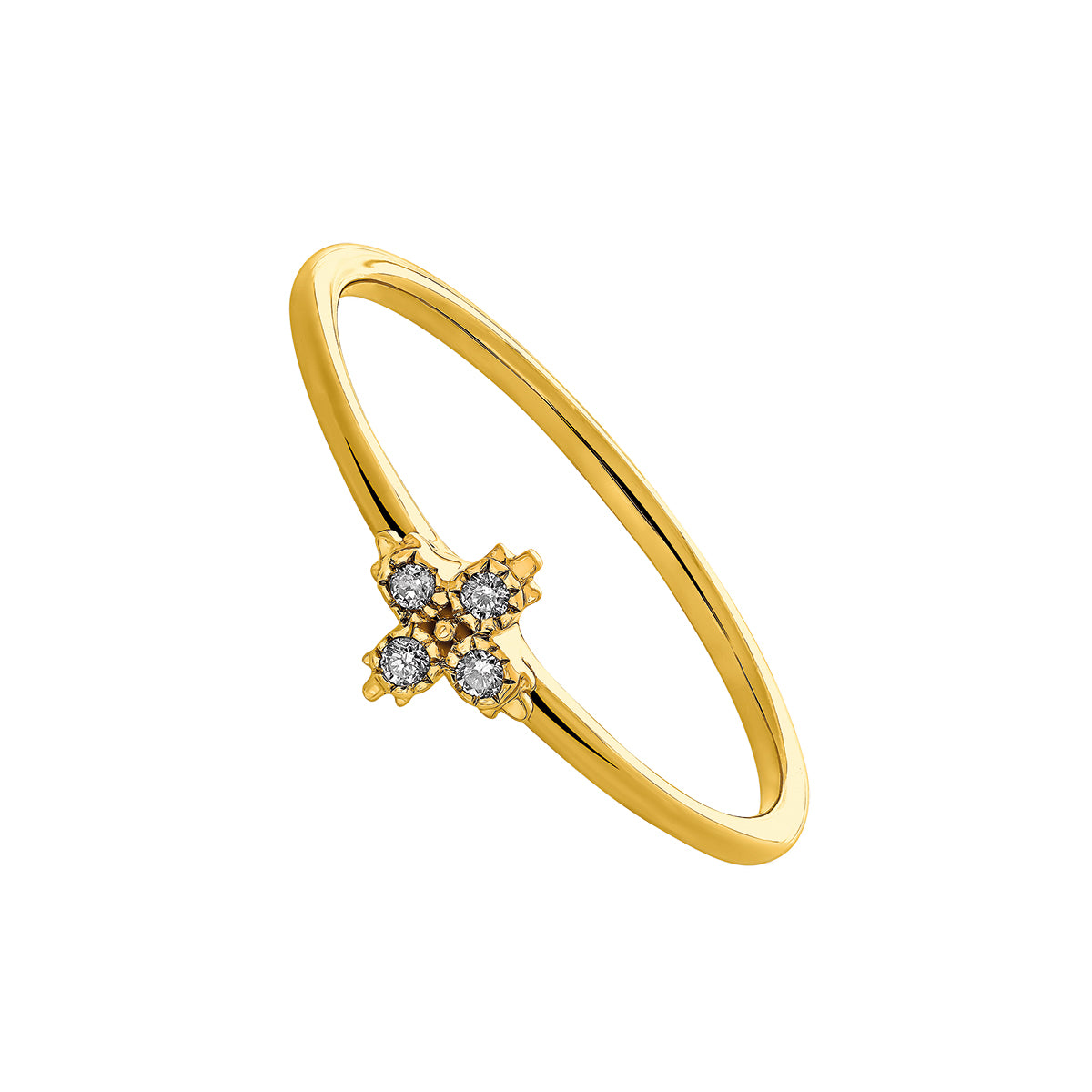 RI-ASANA 0,032CT 4 DIAMONDS RING 13 / ANILLO / MOTIVO 161