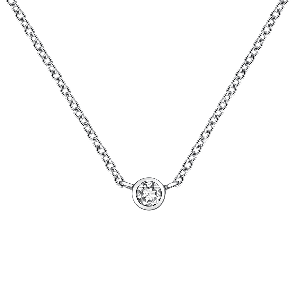 NECKLACE SILVER TOPAZ CONNECTOR قلادة توباز فضة عيار 925 ST / COLLAR / SOLITARIO, 929