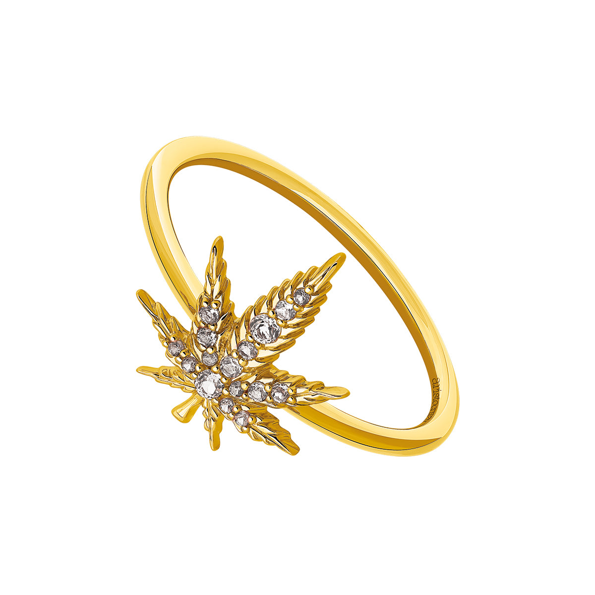 RI-JANE LEAF RING 11 / ANILLO / MOTIVO 167