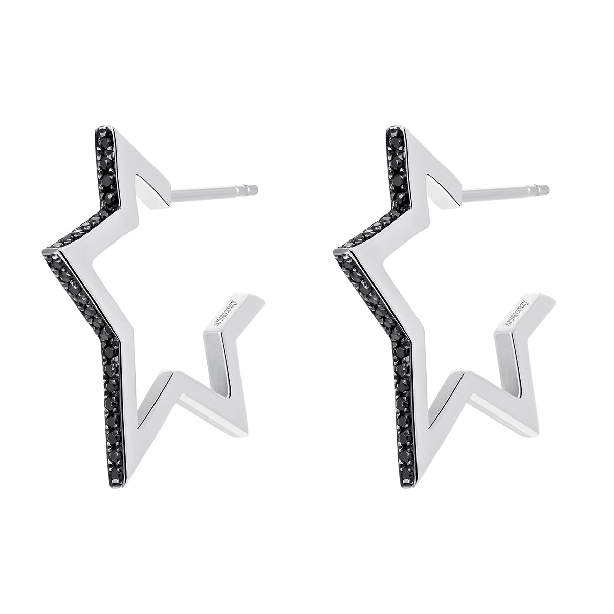 EARRING SILVER SPINEL WOW حلق سبنيل فضة 925 ST / PENDIENTE / ARO, 1145