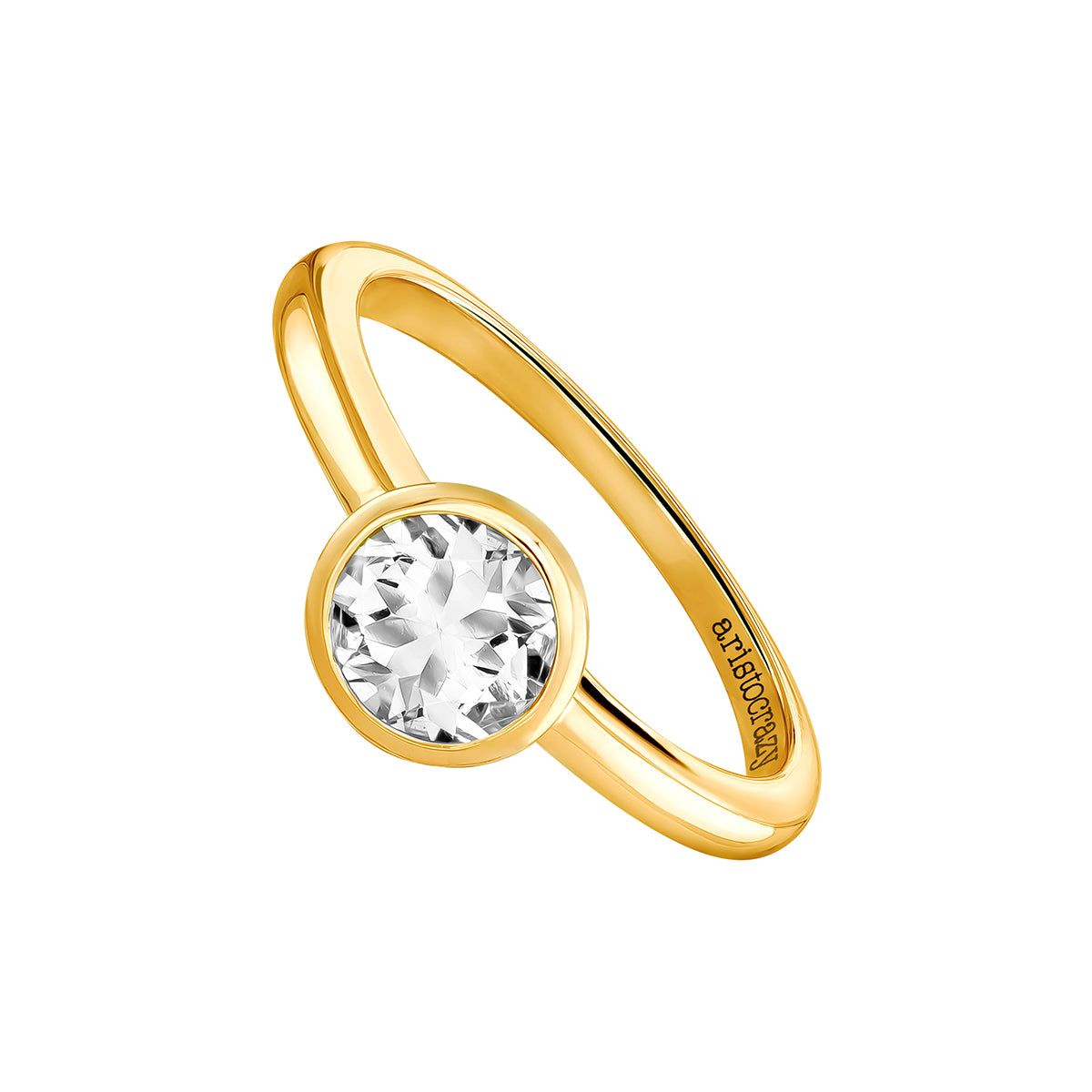 RI-ELUA MEDIUM ROUND RING 11 / ANILLO / SOLITARIO 273