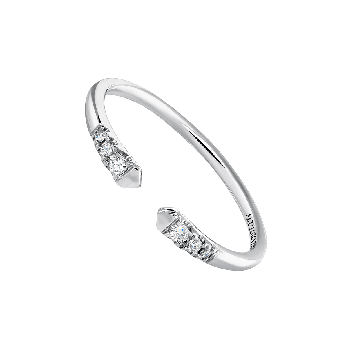 RI-SKIN ALIVE 0,05CT OPEN RING 11 / ANILLO / TÚ Y YO 339