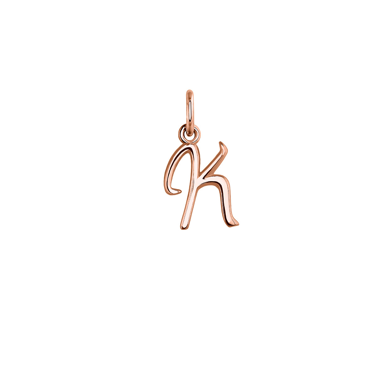 PENDANT SILVER LUCKY LOOKS - YOMEMI تعليقة فضة مغطاة بالروز غولد ST / COLGANTE / PENDENTIF