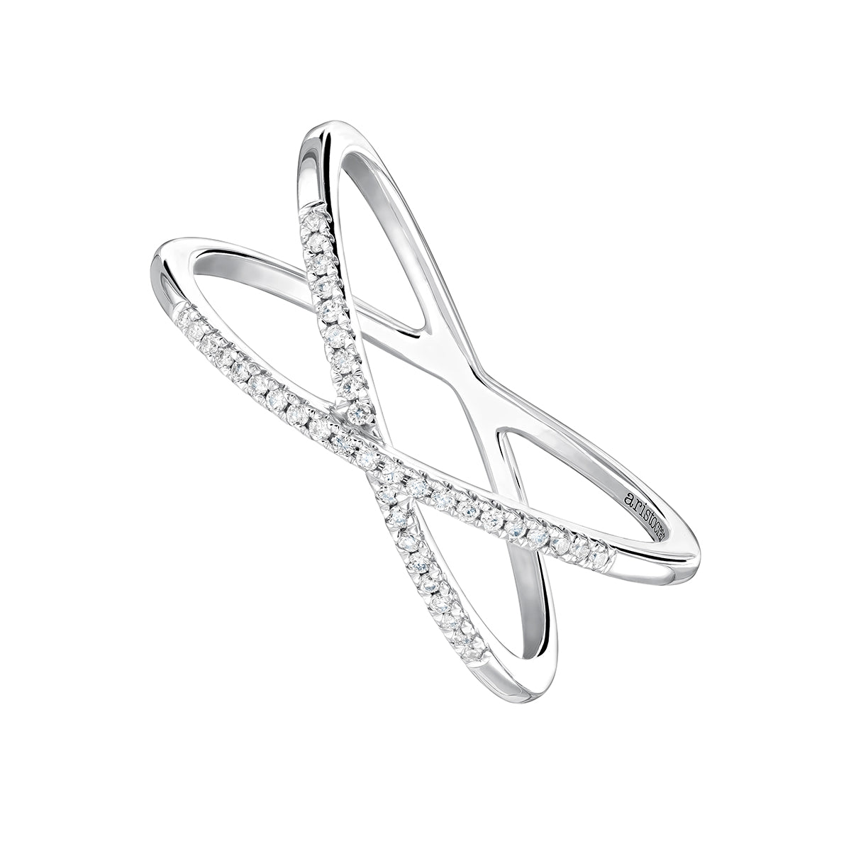 RING GOLD 18K DIAMOND ALIANZA خاتم ذهب مرصع بالألماس 13 / ANILLO / MALIANZAS