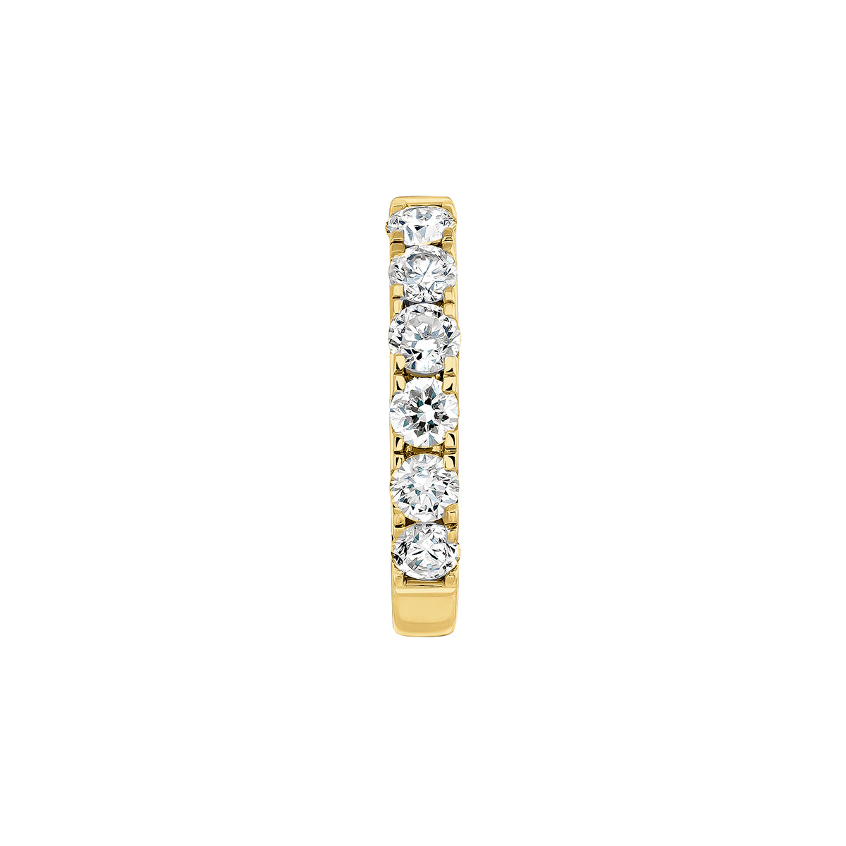 EARRING GOLD 18K DIAMOND DIAMONDS حلق ذهب مرصع بالألماس ST / PENDIENTE / CRIOLLA