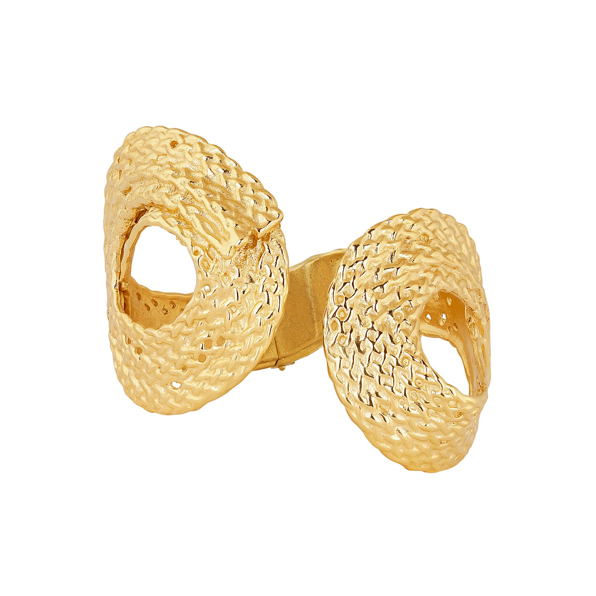 BRACELET SILVER MIMBRATTA اسوارة فضة مغطاة بالذهب ST / PULSERA / RÃGIDA
