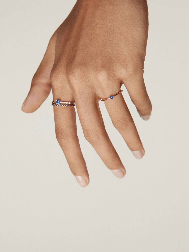 RI-GREAT THREE SAPHIRE RING