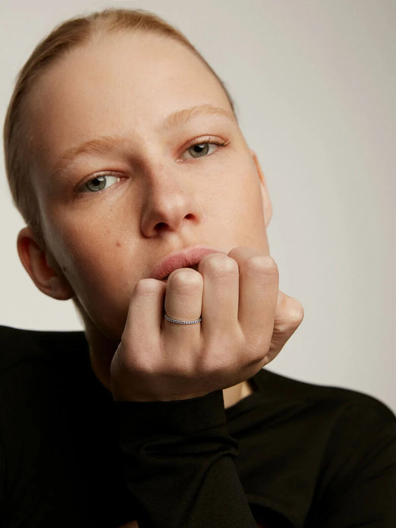 RI-GREAT THREE SAPHIRE RING