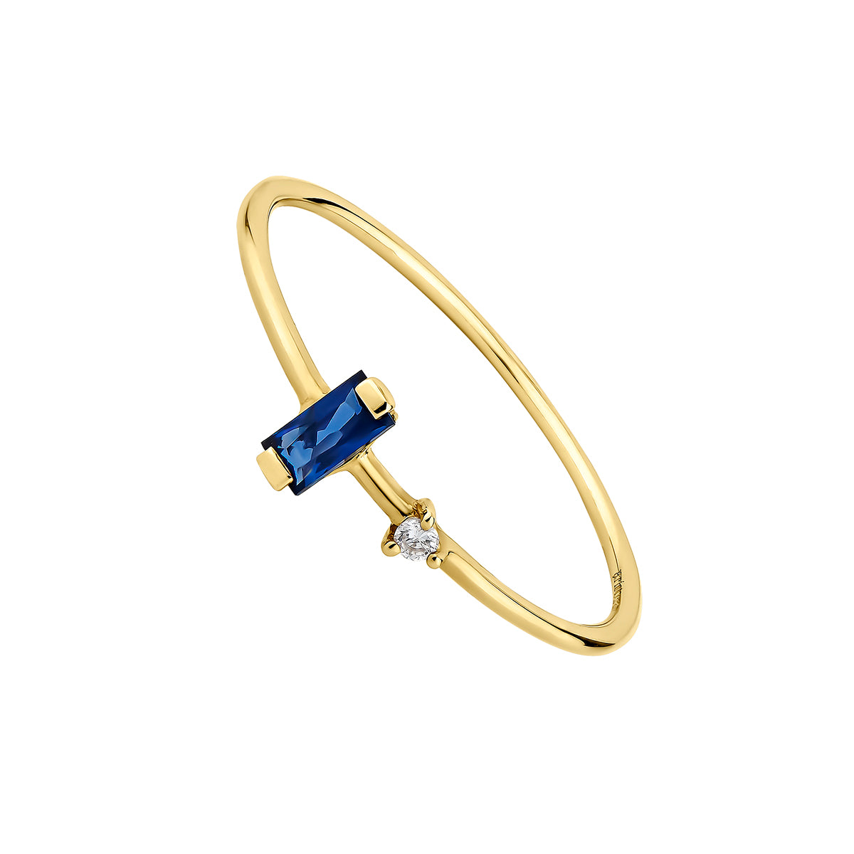 RING GOLD 18K DIAMOND SAPPHIRE GREAT THREE خاتم ياقوت ذهب 18مرصع بالألماس 13 / ANILLO / MOTIVO