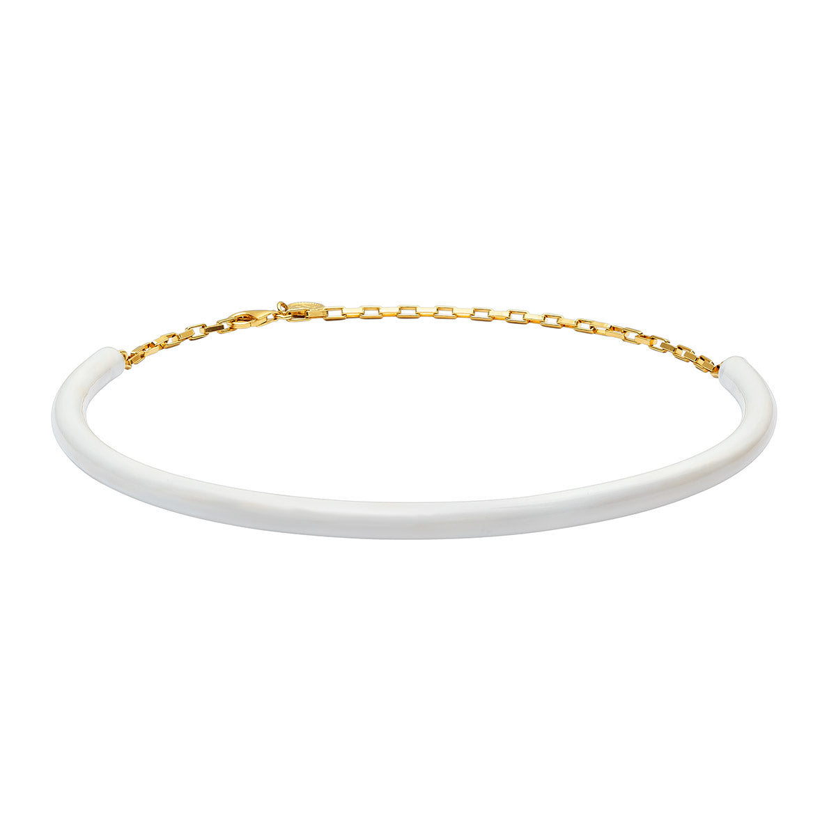 NECKLACE SILVER CLUELESS سلسال فضة مغطى بالذهب ST / COLLAR / CHOCKER