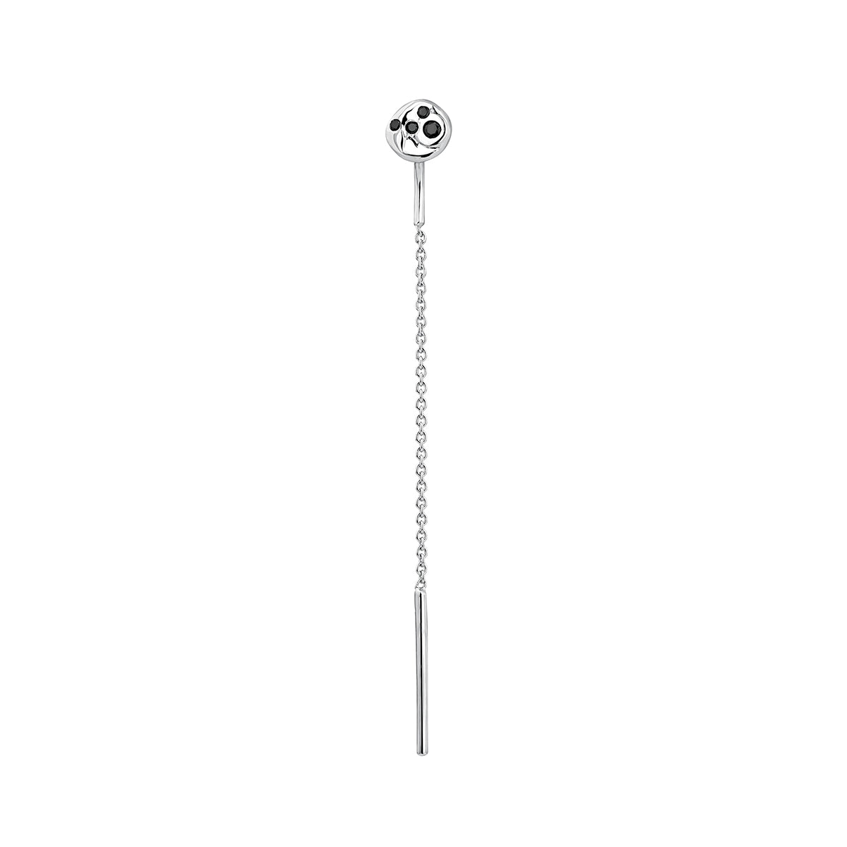 EARRING SILVER SPINEL SPINEL PEBEL حلق من الفضة عيار 925 ST / PENDIENTE / COLGANTE