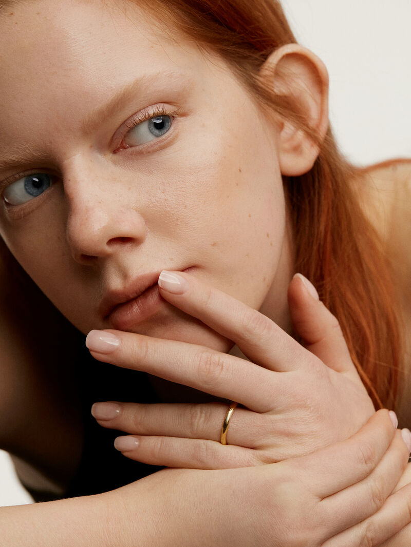 RI- YUGEN GOLD PLATED RING
