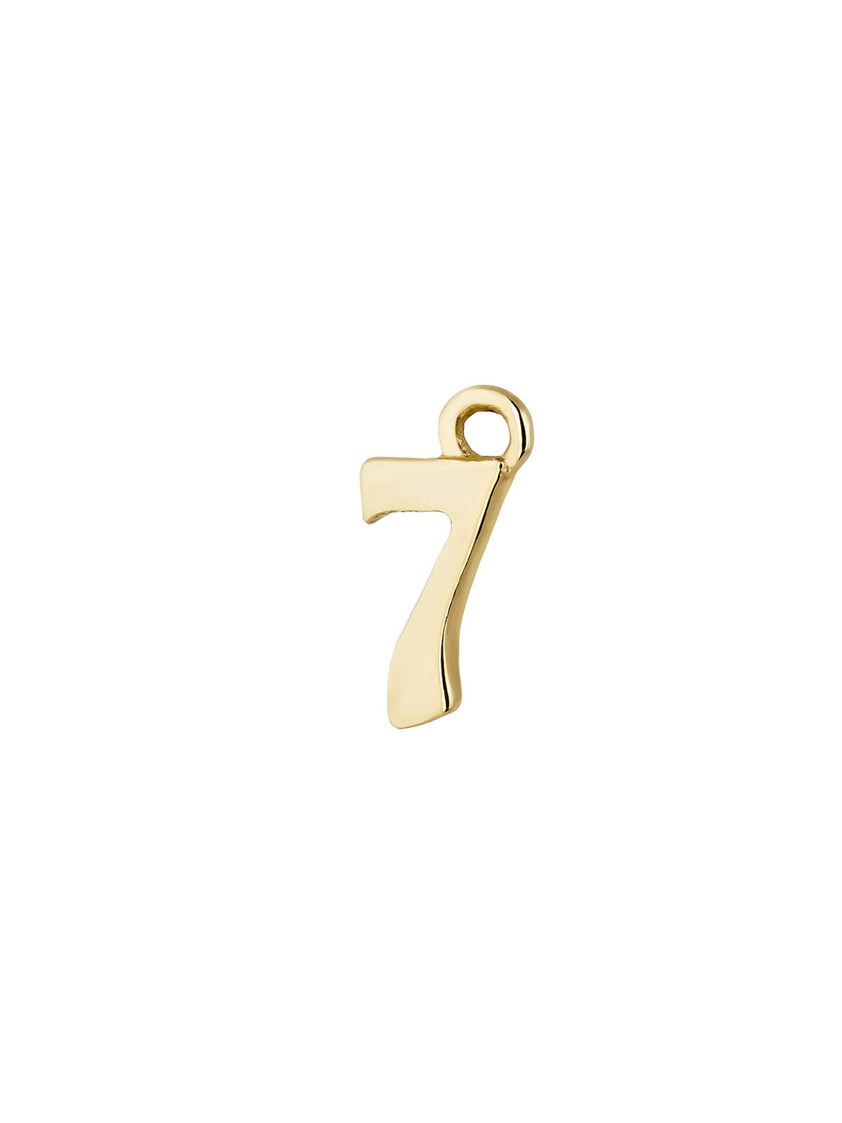 PE- TA-TU MOTIF NUMBER 7 18KT ST / COLGANTE / PENDENTIF