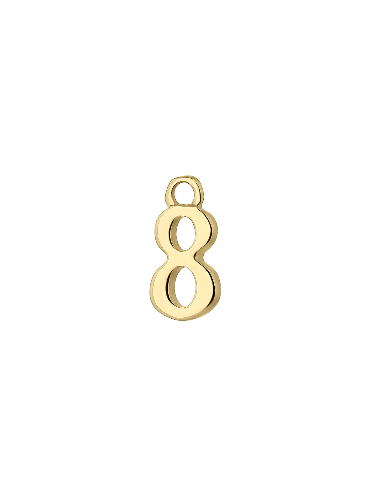 PE- TA-TU MOTIF NUMBER 8 18KT ST / COLGANTE / PENDENTIF