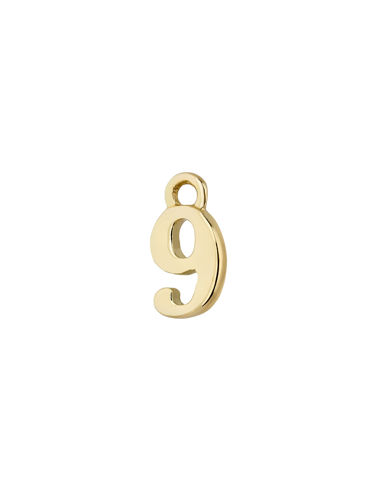 PE- TA-TU MOTIF NUMBER 9 18KT ST / COLGANTE / PENDENTIF