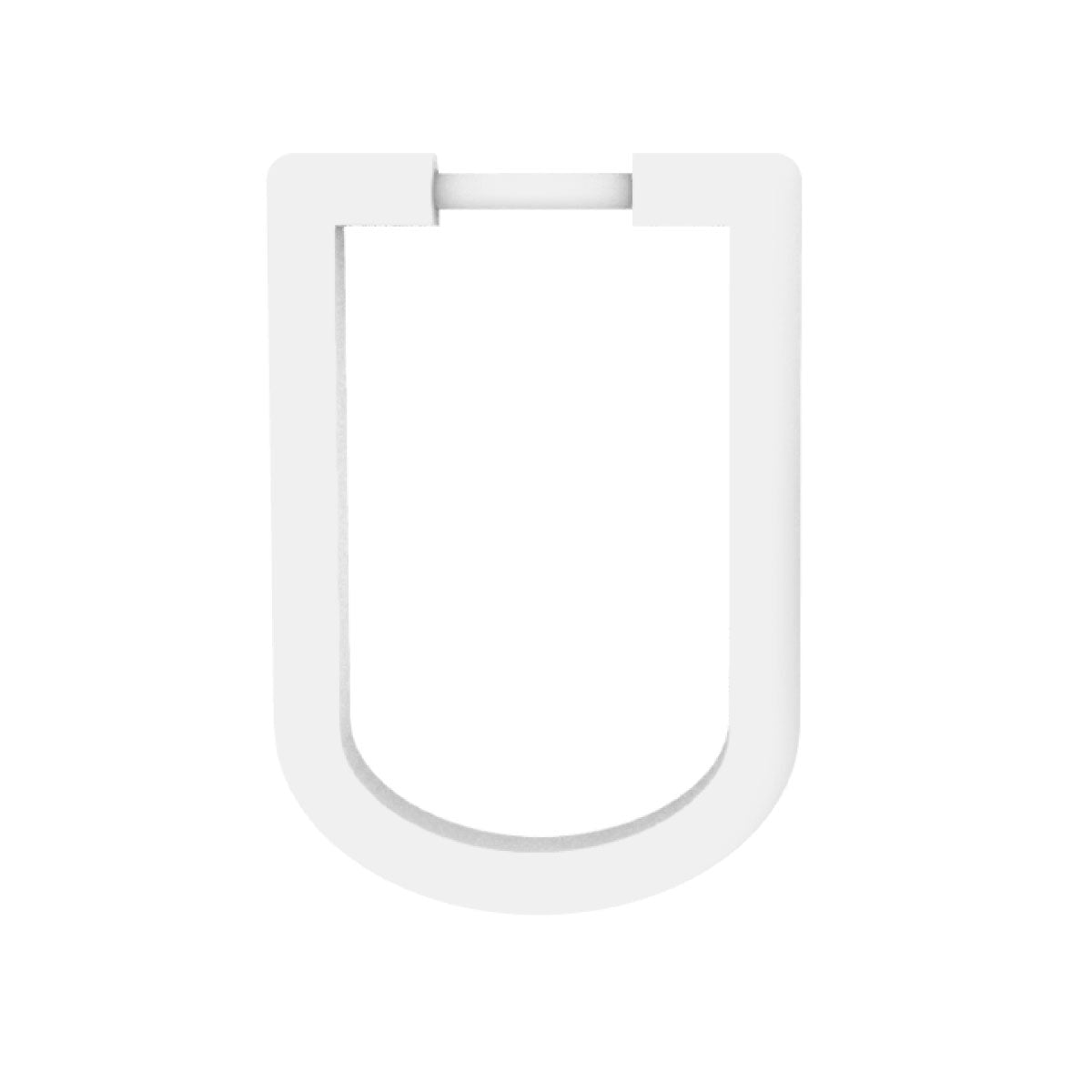 EA-CONNECTOR ROUNDED SQUARE HOOP EARRINGS ST / PENDIENTE / CRIOLLA 1250