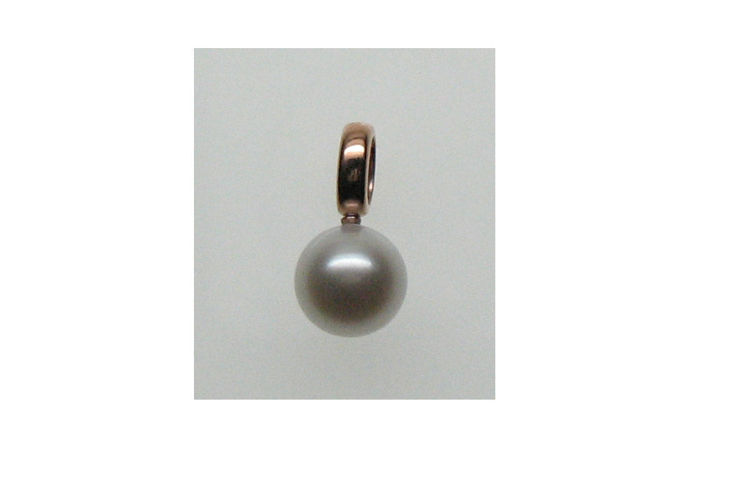 ROSE GOLD AUSTRALIAN PEARL PENDANT قلادة ذهب 18مرصعة بالألماس ST / OTROS / 4580
