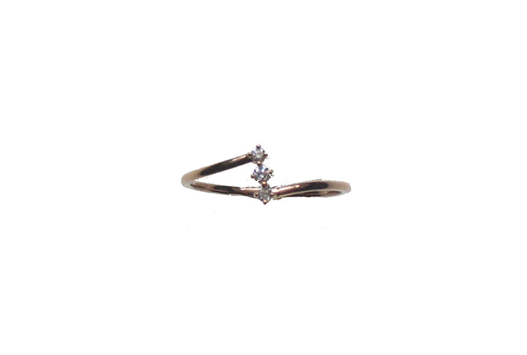 ROSE GOLD DIAMOND RING خاتم ذهب 18مرصع بالألماس 13 / OTROS / 7475