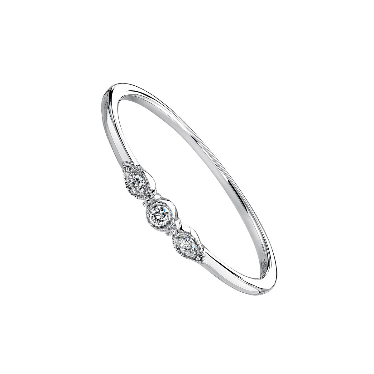RING GOLD 18K DIAMOND DIAMOND ASANA  خاتم ذهب مرصع بالألماس 11 / ANILLO / TRESILLO